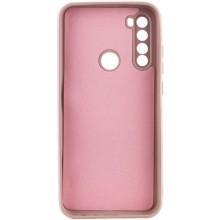 Чохол TPU GETMAN Liquid Silk Full Camera для Xiaomi Redmi Note 8T – Рожевий