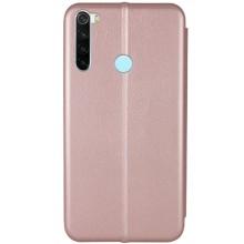 Кожаный чехол-книжка Classy для Xiaomi Redmi Note 8T – Rose Gold