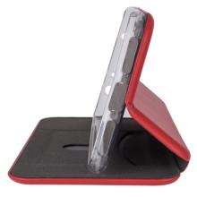 Кожаный чехол-книжка Classy для Xiaomi Redmi Note 8T – Красный