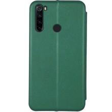 Кожаный чехол-книжка Classy для Xiaomi Redmi Note 8T – Зеленый