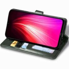 Шкіряний чохол-книжка GETMAN Gallant (PU) для Xiaomi Redmi Note 8T – Зелений