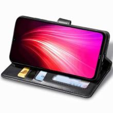 Шкіряний чохол-книжка GETMAN Gallant (PU) для Xiaomi Redmi Note 8T – Чорний