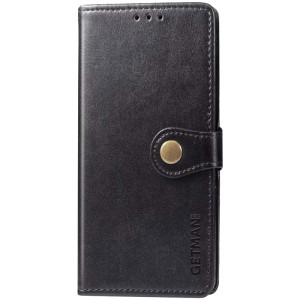 Шкіряний чохол-книжка GETMAN Gallant (PU) для Xiaomi Redmi Note 8T – Чорний