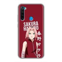 Чехлы Персонажи Аниме Наруто для Xiaomi Redmi Note 8T (AlphaPrint) – Аниме Сакура