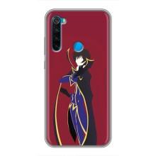 Чехлы Персонажи Аниме Наруто для Xiaomi Redmi Note 8T (AlphaPrint) – Лелуш Ламперуж