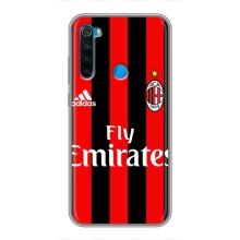 Чехлы для Xiaomi Redmi Note 8T (VPrint) - Футбольные клубы (Milan)