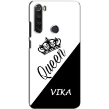 Чехлы для Xiaomi Redmi Note 8T - Женские имена (VIKA)