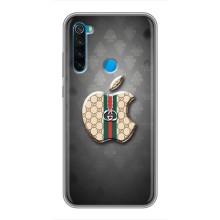 Чехлы ГУЧЧИ для Сяоми Редми Ноут 8Т (AlphaPrint) (Apple gucci)