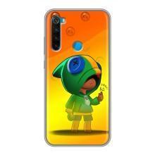 Чехол для Xiaomi Redmi Note 8T Бравл Старс (VPrint) – Мальчик Леон
