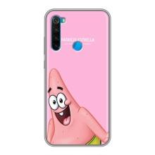 Чохол Губка Боб для Сяомі Редмі Ноут 8Т – Персонаж Патрік