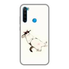 Чехол на тематику: Коты для Xiaomi Redmi Note 8T (Отдых)
