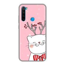Чехол на тематику: Коты для Xiaomi Redmi Note 8T (Зимний кот)