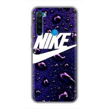 Чехол для Xiaomi Redmi Note 8T - с принтом Найк (AlphaPrint) (Найк принт)