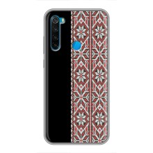 Силіконовый Чохол на Xiaomi Redmi Note 8T з картинкой Вишиванки (Стильна вишиванка)