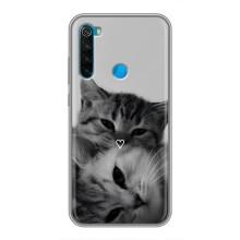 Чохол з малюнком кіт на Xiaomi Redmi Note 8T – Пара котів