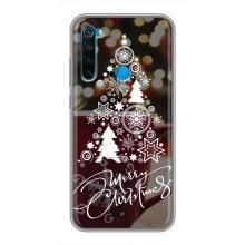 Різдвяні Чохли для Xiaomi Redmi Note 8T (VPrint) (Ялинка яскрава)
