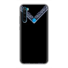 Силіконовый Чохол на Xiaomi Redmi Note 8T (Комірець вишиванки)