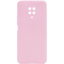 Силиконовый чехол Candy Full Camera для Xiaomi Redmi Note 9s / Note 9 Pro / Note 9 Pro Max – Розовый