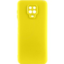 Чехол Silicone Cover Lakshmi Full Camera (A) для Xiaomi Redmi Note 9s / Note 9 Pro / Note 9 Pro Max – Желтый