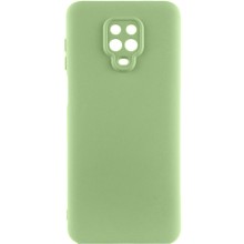 Чехол Silicone Cover Lakshmi Full Camera (A) для Xiaomi Redmi Note 9s / Note 9 Pro / Note 9 Pro Max – Зеленый