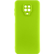 Чехол Silicone Cover Lakshmi Full Camera (A) для Xiaomi Redmi Note 9s / Note 9 Pro / Note 9 Pro Max (Салатовый)