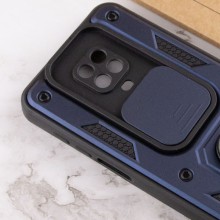 Ударостійкий чохол Camshield Serge Ring для Xiaomi Redmi Note 9s / Note 9 Pro / 9 Pro Max – Синій