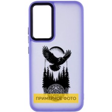 Накладка Oprint Скандинавія Black для Xiaomi Redmi Note 9s / Note 9 Pro / Note 9 Pro Max – Purple