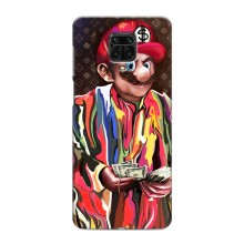 Брендновые Чехлы для Xiaomi Redmi Note 9 Pro Max - (PREMIUMPrint) (Mario LV)