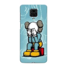 Чехлы для Xiaomi Redmi Note 9 Pro Max - Bearbrick Louis Vuitton (PREMIUMPrint) (Плач Bearbrick)