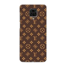 Чехлы Луи Витон для Xiaomi Redmi Note 9 Pro Max (AlphaPrint - LOUIS VUITTON) (фон LOUIS VUITTON)