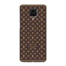 Чехлы Луи Витон для Xiaomi Redmi Note 9 Pro Max (AlphaPrint - LOUIS VUITTON) (обои LV)