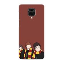 Чехлы с Гарри Поттером для Xiaomi Redmi Note 9 Pro Max (AlphaPrint) – Гарри с друзьями