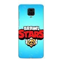 Чехлы Brawl Stars для Xiaomi Redmi Note 9 Pro Max (AlphaPrint)