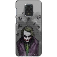 Чехлы с картинкой Джокера на Xiaomi Redmi Note 9 Pro Max – Joker клоун