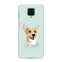 Чохли з собаками для Xiaomi Redmi Note 9 Pro Max (VPrint) (Коргі)