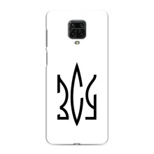 Чехлы для Xiaomi Redmi Note 9 Pro Max  Укр. Символика (AlphaPrint) (ЗСУ герб)