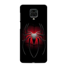 Чохол з людиною павуком для Xiaomi Redmi Note 9 Pro Max - (AlphaPrint) (Паук марвел)