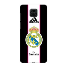 Чехол для Xiaomi Redmi Note 9 Pro Max с принтом (Лого Real Madrid)