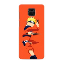 Чехлы с принтом Наруто на Xiaomi Redmi Note 9 Pro Max (Силуэт Наруто)