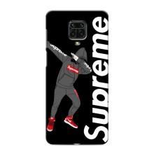 Чехол для Xiaomi Redmi Note 9 Pro Max с картинкой Supreme (AlphaPrint)
