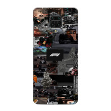 Чехол Формула1 на Xiaomi Redmi Note 9 Pro Max – Коллаж Ф1