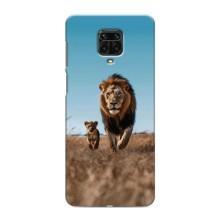 Чохол Король лев на Сяомі Редмі Нот 9 Про Макс (Мусафа і Сімба)