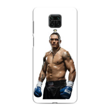 Чехол с картинкой Александр Усик для Xiaomi Redmi Note 9 Pro Max – Усик на белом