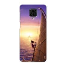 Чехол с мультфильмом Моана Xiaomi Redmi Note 9 Pro Max – Моана в море