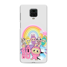 Чохол з Лабубу на Xiaomi Redmi Note 9 Pro Max (Фон Лабубу)