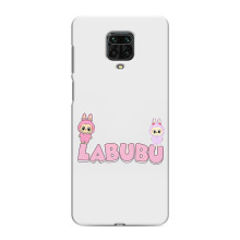 Чехол с принтом Лабубу для Xiaomi Redmi Note 9 Pro Max – Логотип Лабубу
