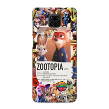 Чехол Зоотрополіс на Xiaomi Redmi Note 9 Pro Max – Коллаж Зоо
