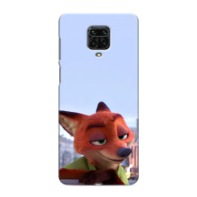 Чехол Зоотрополіс на Xiaomi Redmi Note 9 Pro Max – Лис Ник