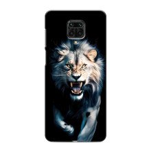 Чехол с картинкой «Хищники» для Xiaomi Redmi Note 9 Pro Max – Лев