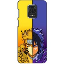 Купить Чехлы на телефон с принтом Anime для Редми Нот 9 про макс – Naruto Vs Sasuke
